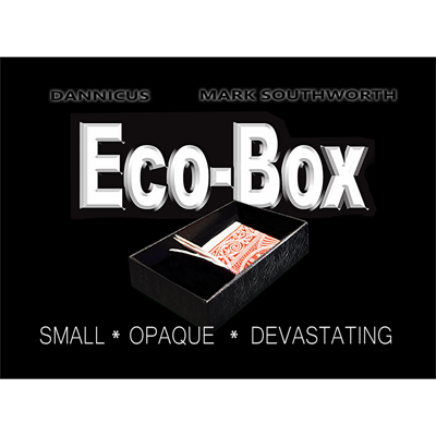 картинка ECO_BOX (Black) by Hand Crafted Miracles & Mark Southworth - Trick от магазина Одежда+
