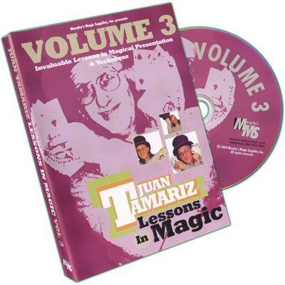 картинка Lessons in Magic Volume 3 by Juan Tamariz - DVD от магазина Одежда+