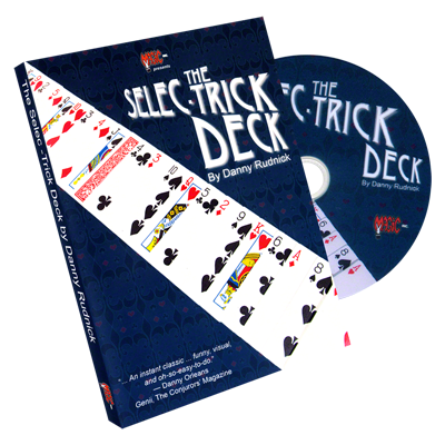 картинка The Selec-Trick Deck (DVD and Gimmick) by Danny Rudnick - DVD от магазина Одежда+