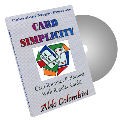 Card Simplicity by Wild-Colombini Magic - DVD