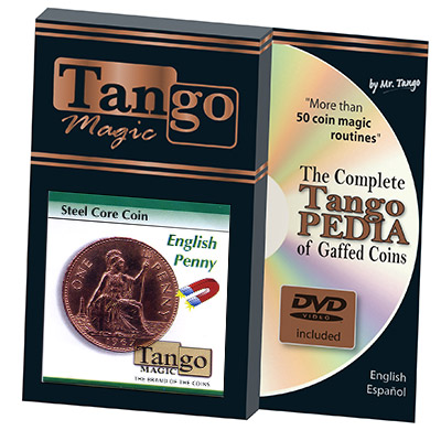 картинка Steel Core Coin English Penny (w/DVD)(D0031) by Tango - Trick от магазина Одежда+