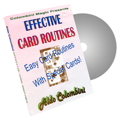 картинка Effective Card Routines by Wild-Colombini Magic - DVD от магазина Одежда+