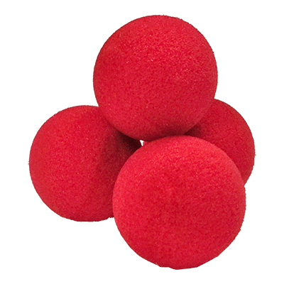 картинка Ultra Soft (1.5 Inch, Red, 4 Balls) by Goshman от магазина Одежда+