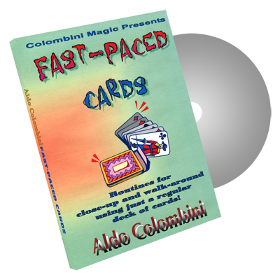 Fast-Paced Cards by Wild-Colombini Magic - DVD