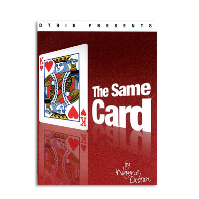 картинка Same Card by Wayne Dobson - Trick от магазина Одежда+