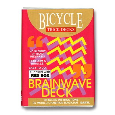 картинка Brainwave Deck Bicycle (Red Case) -  Trick от магазина Одежда+