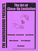 картинка Art of Close-up Levitation by The Underground - Book от магазина Одежда+