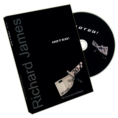 картинка Noted (Euros, With DVD) by Richard James - Trick от магазина Одежда+