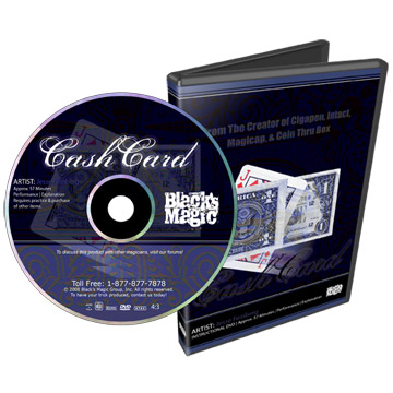 картинка CashCard by Black's Magic & Jesse Feinberg - DVD от магазина Одежда+
