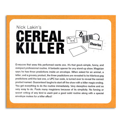 картинка Cereal Killer trick Nick Lakin от магазина Одежда+