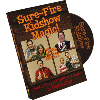 картинка Sure Fire Kid-show Magic by David Ginn - DVD от магазина Одежда+