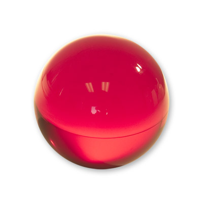 картинка Contact Juggling Ball (Acrylic, RUBY RED, 76mm) - Trick от магазина Одежда+