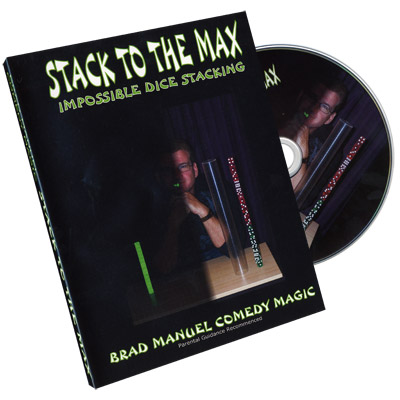картинка Stack To The Max - Impossible Dice Stacking by Brad Manuel - DVD от магазина Одежда+