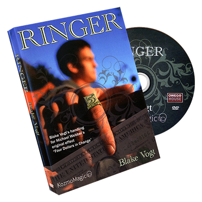 картинка Ringer (DVD and Gimmick) by Blake Vogt and Kozmomagic от магазина Одежда+