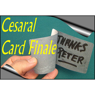 картинка Cesaral Card Finale ( 2 Deck Red & Blue) by Cesar Alonso (Cesaral Magic) - Trick от магазина Одежда+