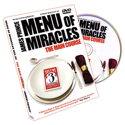 картинка Menu of Miracles III - The Main Course by James Prince & RSVP - DVD от магазина Одежда+