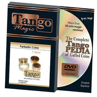 Fantastic Coins (1 Euro w/DVD) by Tango - Trick (B0015)