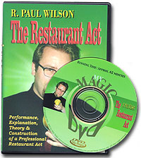 картинка Restaurant Act Paul Wilson, DVD от магазина Одежда+