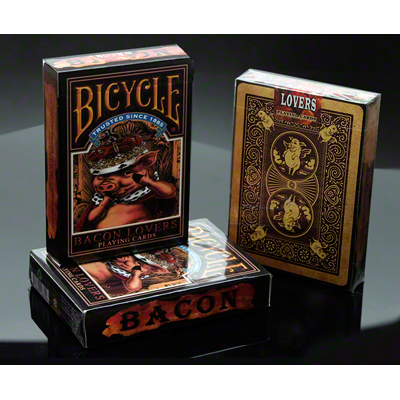 картинка Bicycle Bacon Lovers Playing Card by Collectable Playing Cards - Trick от магазина Одежда+