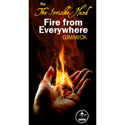 Invisible Hand Fire From Everywhere (Left Hand) by Vernet Magic - Trick