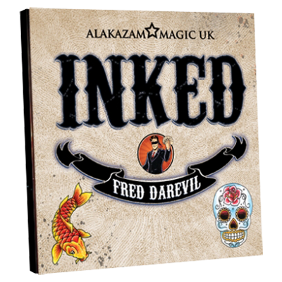 картинка Inked (DVD and Gimmicks) by Fred Darevil and Alakazam Magic - DVD от магазина Одежда+