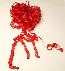 Throw Streamers Cresey (Red)