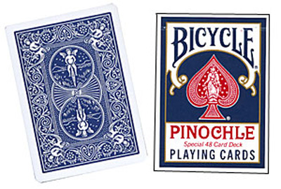 картинка Cards Bicycle Pinochle Poker-size (Blue) от магазина Одежда+