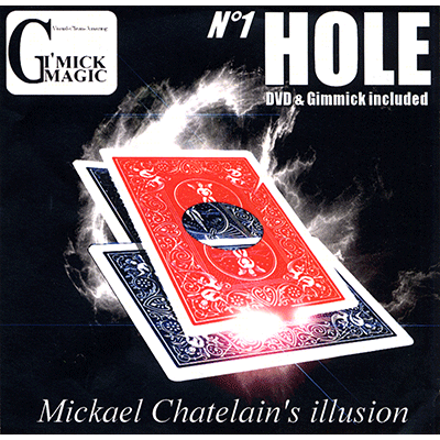 картинка Hole (RED)(DVD and Gimmick) by Mickael Chatelain - DVD от магазина Одежда+