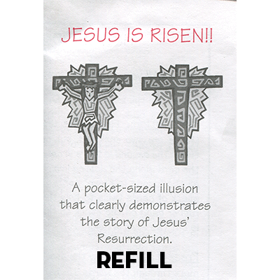 картинка Jesus is Risen refill box by Top Hat Magic - Trick от магазина Одежда+