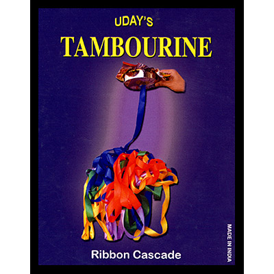картинка Tamborine Brass Plated with Ribbon by Uday - Trick от магазина Одежда+