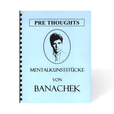 картинка Pre Thoughts (German) by Banachek - Book от магазина Одежда+