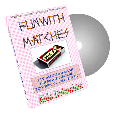 картинка Fun With Matches Vol.1 by Wild-Colombini Magic - DVD от магазина Одежда+
