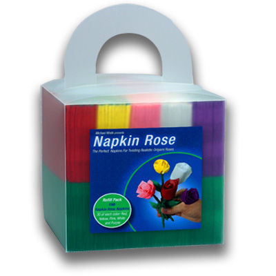 Napkin Rose Cube by Michael Mode - Tricks
