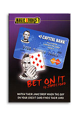 картинка Bet on It Credit Card trick James Ford & Magic Studio 51 от магазина Одежда+