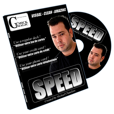 Speed (DVD and RED Bicycle Card) by Mickael Chatelain - DVD