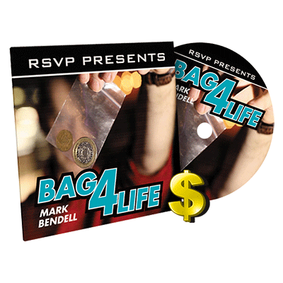 Bag4Life (DVD and 25 CENT US Quarter) by Mark Bendell and RSVP - DVD