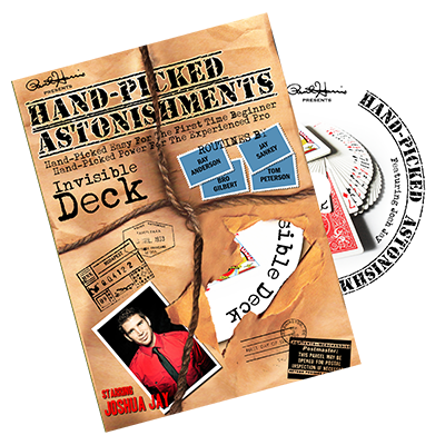 картинка Hand-picked Astonishments (Invisible Deck) by Paul Harris and Joshua Jay - DVD от магазина Одежда+