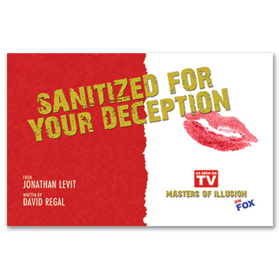 Sanitized For Your Deception (Props and Performance DVD) by Jonathan Levit - DVD