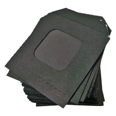 картинка Nest of Wallet Refill Envelopes 50 units (Black with Window) - Trick от магазина Одежда+