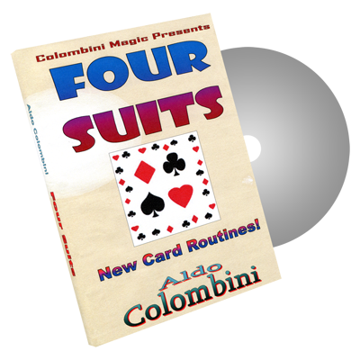 Four Suits by Wild-Colombini Magic - DVD
