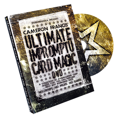 картинка Ultimate Impromptu Card Magic by Cameron Francis & Big Blind Media - DVD от магазина Одежда+