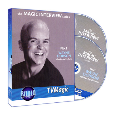 картинка Magic Interview Series No.1: Wayne Dobson talks to Jay Fortune (2 CD Set) - Trick от магазина Одежда+