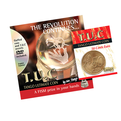 картинка Tango Ultimate Coin w/DVD (T.U.C)(E0080)50 cent Euro  by Tango - Trick от магазина Одежда+