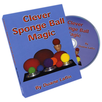картинка Clever Sponge Ball Magic by Duane Laflin - DVD от магазина Одежда+