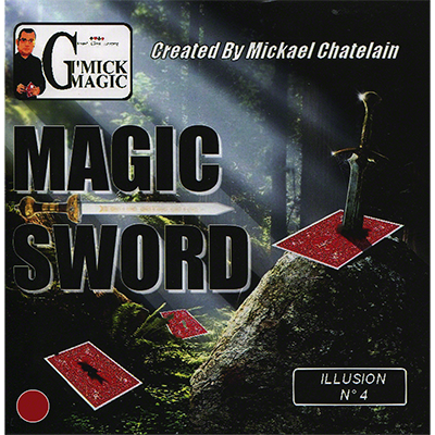 картинка Magic Sword Card (Red)by Mickael Chatelain - Trick от магазина Одежда+