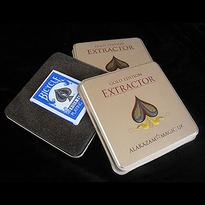 картинка Extractor Blue Cards(Gold Edition) by Rob Bromley and Peter Nardi and Alakazam Magic - Trick от магазина Одежда+