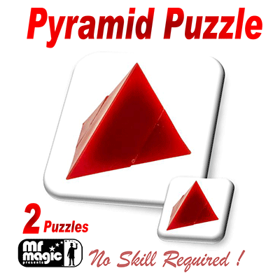 картинка Pyramid Puzzle (2 Puzzles per box) by Mr. Magic - Trick от магазина Одежда+