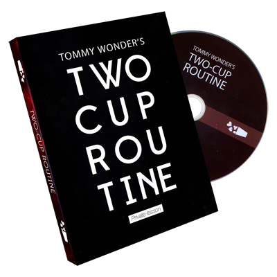 картинка Tommy Wonder's 2 Cup Routine - DVD от магазина Одежда+