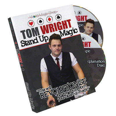 картинка Standup Magic (2 DVD) by Tom Wright and World Magic Shop - DVD от магазина Одежда+