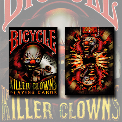 картинка Bicycle Killer Clowns Playing Cards by Collectable Playing Cards - Trick от магазина Одежда+